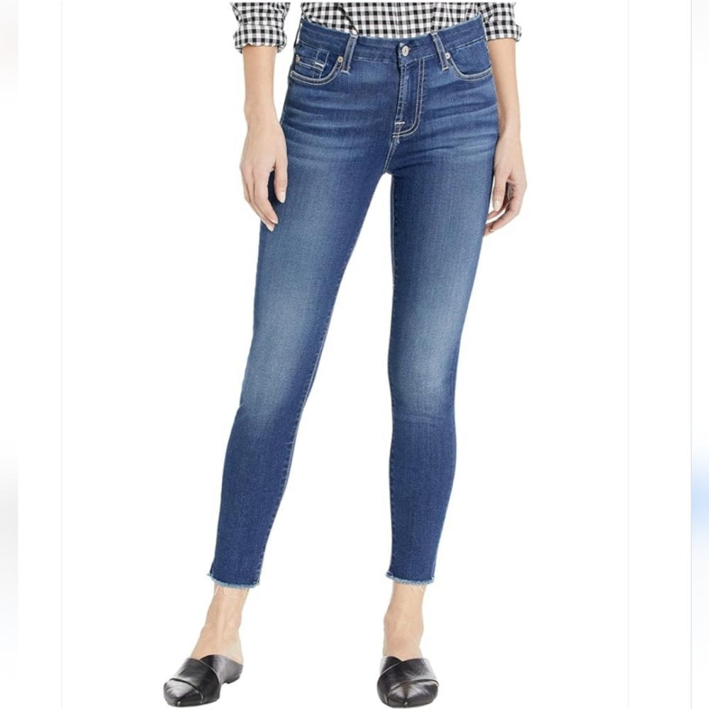 7 For All Mankind Skinny Ankle Jeans